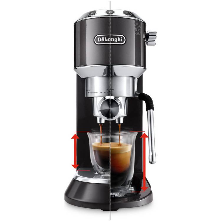 De'Longhi EC885.GY Dedica Arte Espresso Coffee Machine